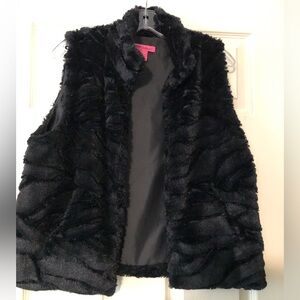 Faux Fur Vest Size Medium